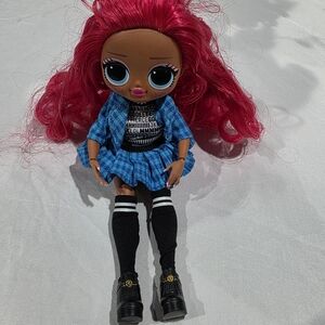 Dolls Kill Pink and Blue Fashion Doll